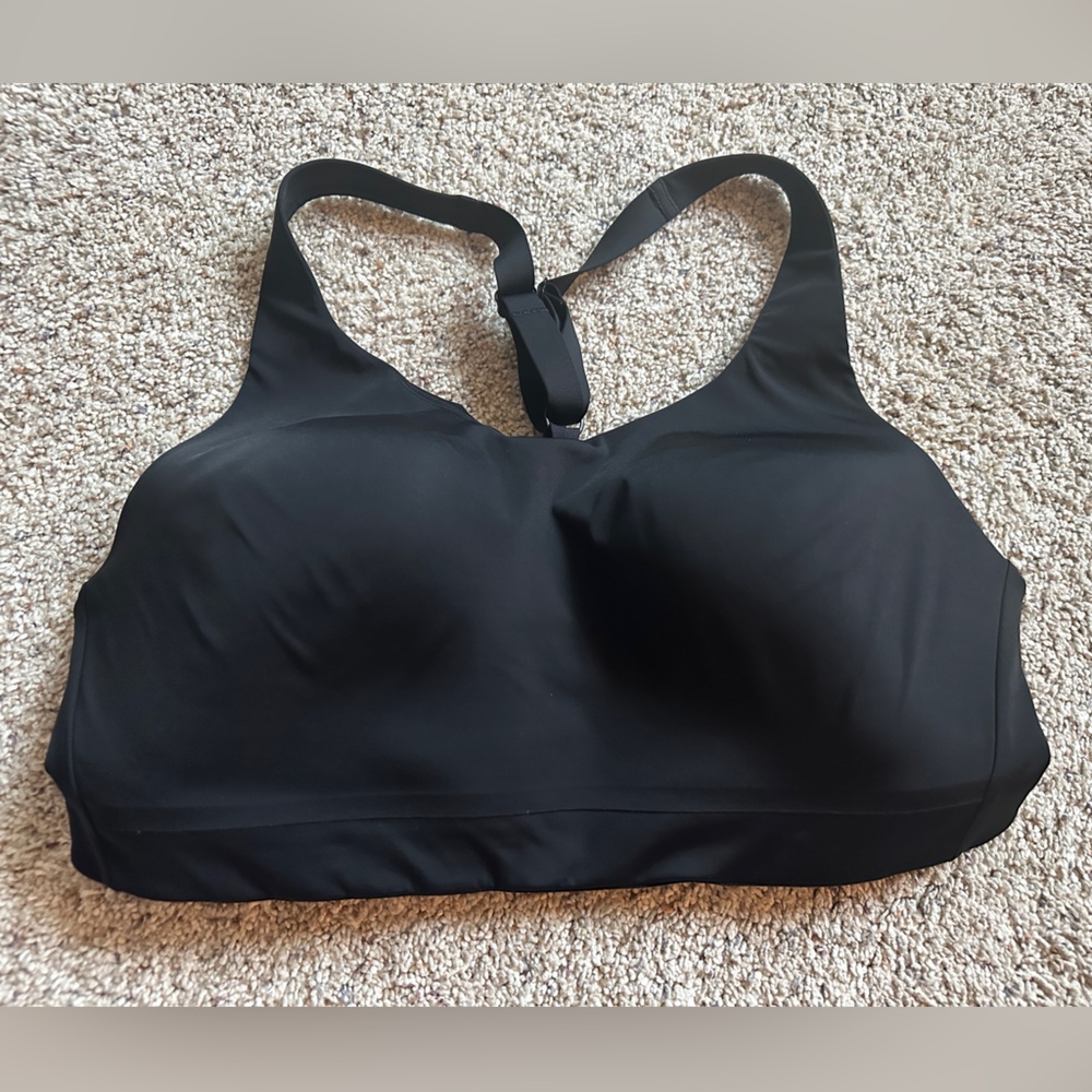 Black Athleta High Impact Sports Bra- 38D